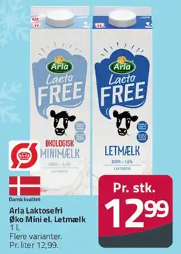 Fleggaard Arla LactoFREE (letmælk / minimælk) tilbud