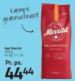 Fleggaard Rød Merrild (kaffe) tilbud