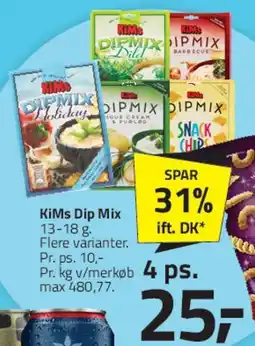 Fleggaard KiMs Dip Mix (4 pk.) tilbud