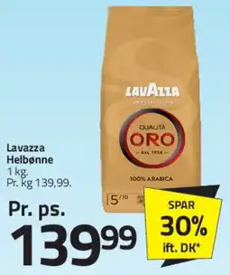 Fleggaard Lavazza kaffe (Qualità / helbønne) tilbud