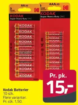 Fleggaard Kodak Batterier (pakke) tilbud