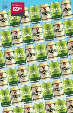 Fleggaard Carlsberg Special / Nordlyst (24 x 0,33 L) tilbud