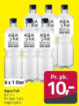 Fleggaard Aqua Full 6 x 1 liter tilbud