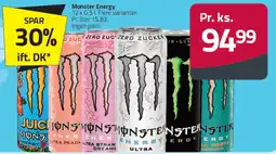 Fleggaard Monster Energy (dåser) tilbud