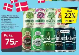Fleggaard Assorted lager & cider multipacks tilbud
