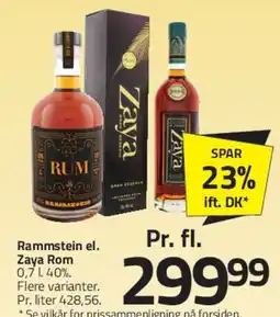 Fleggaard Rammstein / Zaya Rom tilbud
