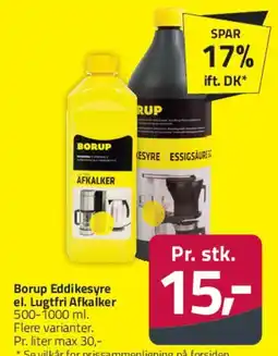 Fleggaard Borup Eddikesyre / Afkalker tilbud