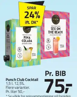 Fleggaard Punch Club Cocktail (BIB) tilbud