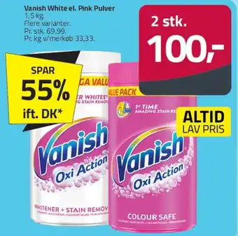 Fleggaard Vanish Oxi Action tilbud