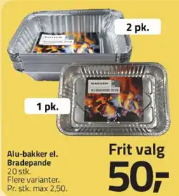 Fleggaard Alu-bakker / bradepande tilbud