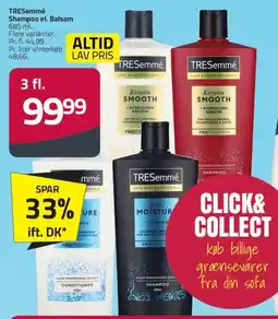 Fleggaard TRESemmé Shampoo el. Balsam (tilbud 3 fl.) tilbud