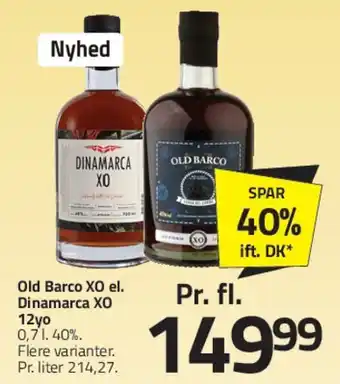 Fleggaard Old Barco XO / Dinamarca XO tilbud