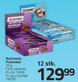 Fleggaard Nutramino Proteinbar (12 stk.) tilbud