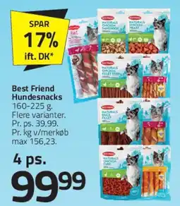 Fleggaard Best Friend Hundesnacks (småposer) tilbud
