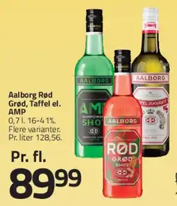 Fleggaard Aalborg Rød (Rød Guld / Taffel / AMP) tilbud