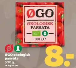 Netto ØGO økologisk passata tilbud
