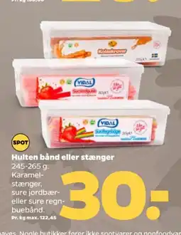 Netto SPOT Hulten bånd eller stænger tilbud