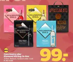 Netto Casa Nostra eller Diamond Hill Bag-in-Box tilbud