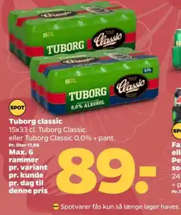 Netto Tuborg classic tilbud