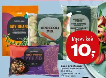 Coop grøntsager
