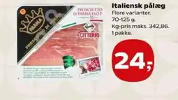 Kvickly Italiensk pålæg tilbud