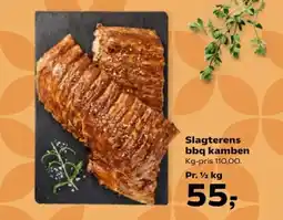 Kvickly Slagterens bbq kamben tilbud