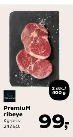 Kvickly PremiuM ribeye tilbud