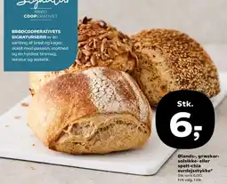 Kvickly Ølands-, græskar- solsikke- eller spelt-chia surdejsstykke tilbud
