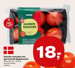 Kvickly Danske tomater fra gartneriet Regnemark tilbud