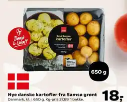 Kvickly Nye danske kartofler fra Samsø grønt tilbud