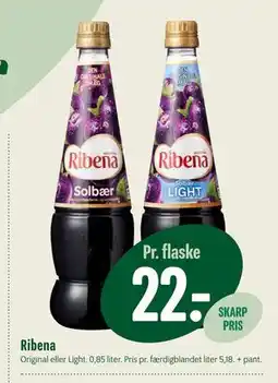 Min Købmand Ribena tilbud