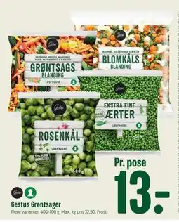 Min Købmand Gestus Grøntsager tilbud
