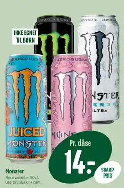 Min Købmand Monster tilbud