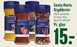 Min Købmand Santa Maria Krydderier tilbud