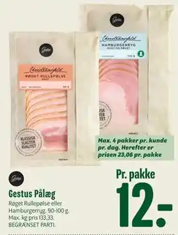 Min Købmand Gestus Pålæg tilbud