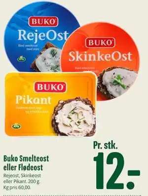 Min Købmand Buko Smelteost eller Flødeost tilbud