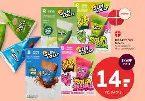 Sun Lolly Frys Selv-Is