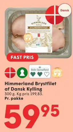 SPAR Himmerland Brystfilet af Dansk Kylling tilbud