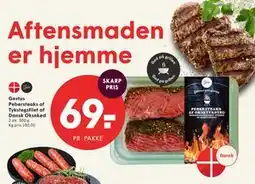 SPAR Gestus Pebersteaks af Tykstegsfilet af Dansk Oksekød tilbud