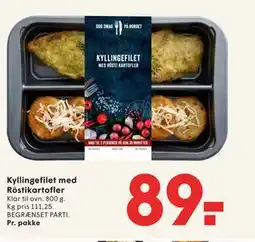 SPAR Kyllingefilet med Röstikartofler tilbud