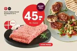 SPAR Gestus Hakket Dansk Grisekød 8-12 % tilbud