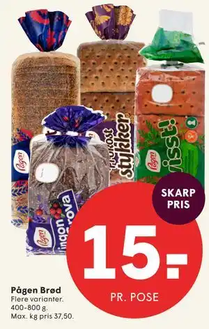 SPAR Pågen Brød tilbud