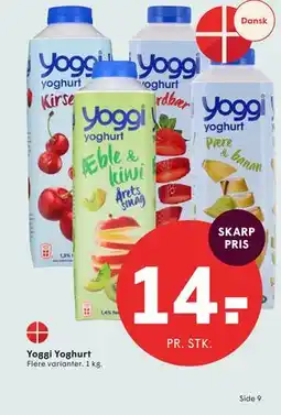 SPAR Yoggi Yoghurt tilbud