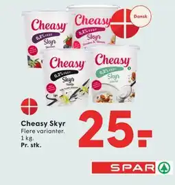 SPAR Cheasy Skyr tilbud