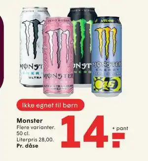 SPAR Monster tilbud