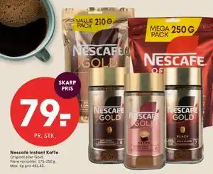 SPAR Nescafé Instant Kaffe tilbud