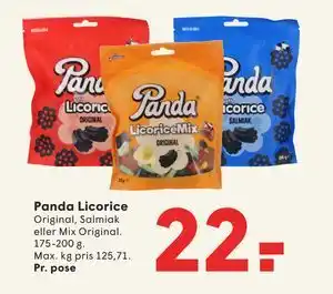 SPAR Panda Licorice tilbud