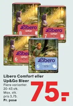 SPAR Libero Comfort eller Up&Go Bleer tilbud
