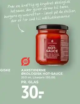 MENY AARSTIDERNE ØKOLOGISK HOT-SAUCE tilbud