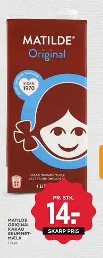 MENY MATILDE ORIGINAL KAKAO SKUMMETMÆLK tilbud